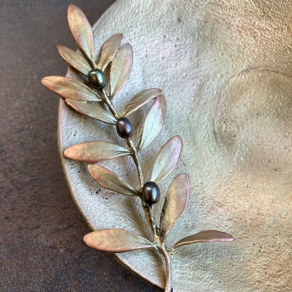 Olive Dish By Michael Michaud