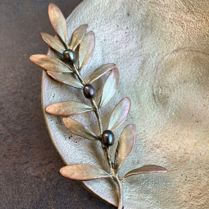 Olive Dish By Michael Michaud