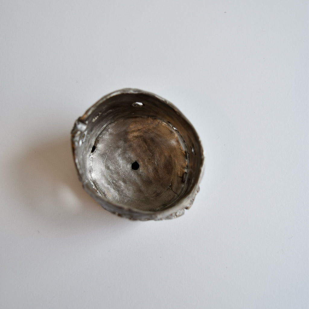 Birch Bark Tea Light Holder by Michael Michaud