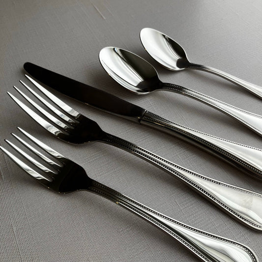 20 Piece Flatware Set in Pearl by Liberty Tabletop