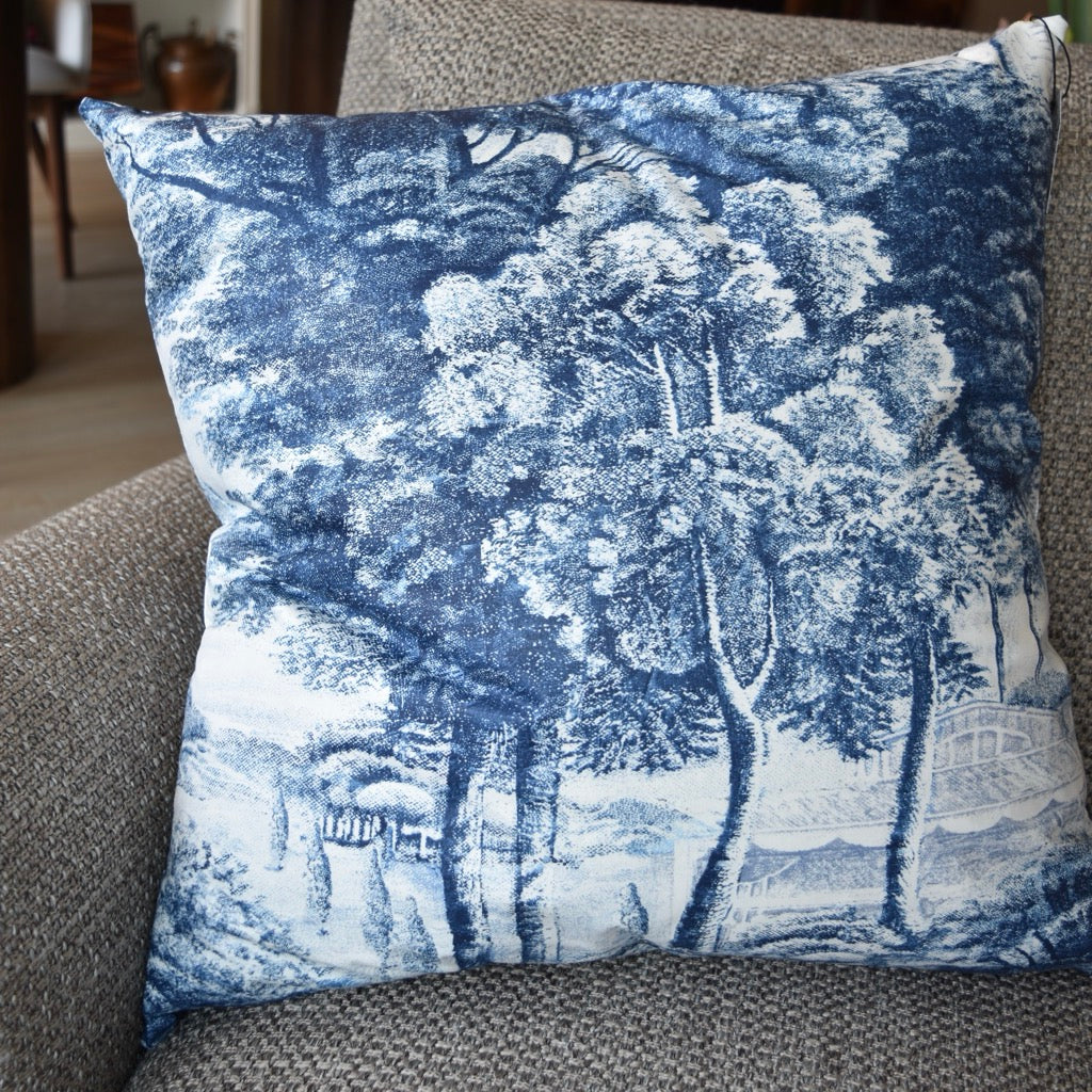 Ainsley Chinoiserie Throw Pillow by Dahlia & Grace