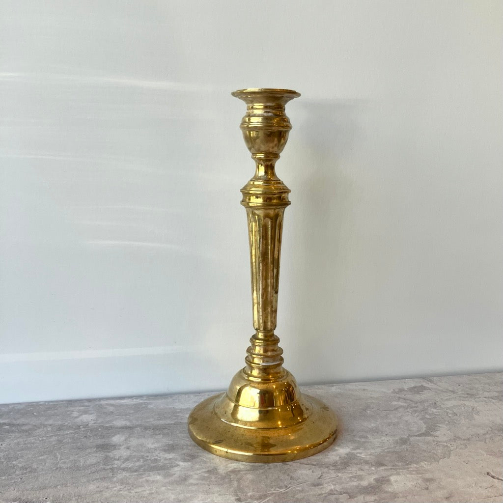 Tall Brass Candle Stick