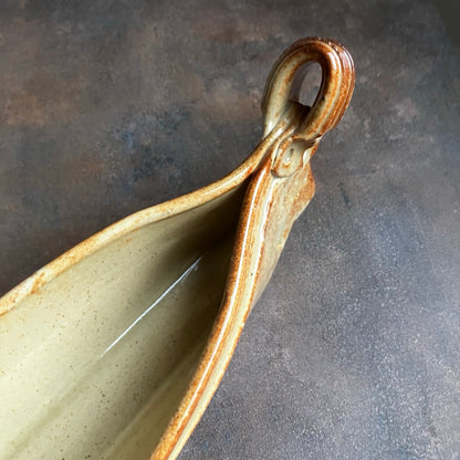 Relish, Olive, or Cheese "Canoe" by Otis Pottery