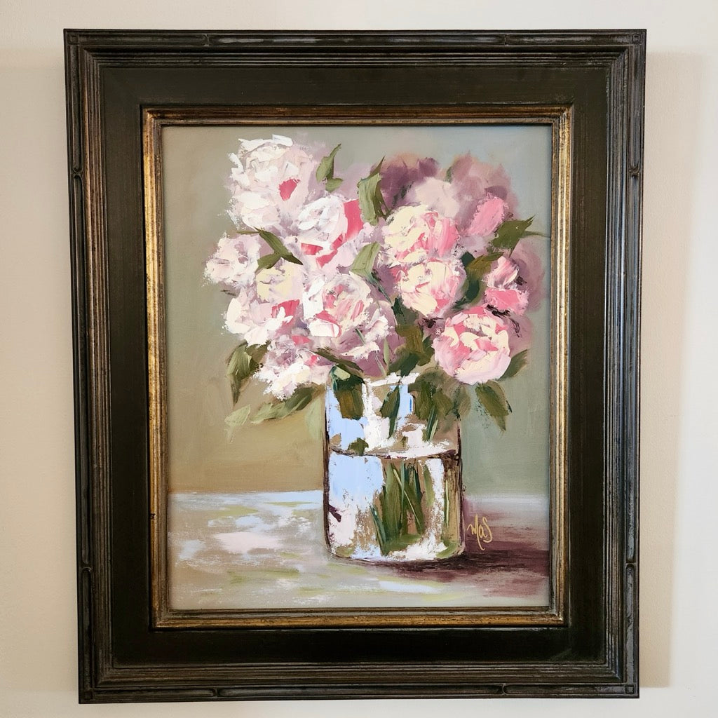 The Unexpected Peonies by Melissa Anne Smith
