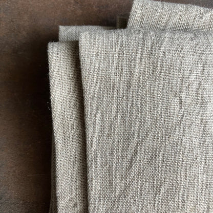 Natural 8 Foot Table Runner in European Linen by Rough Linen