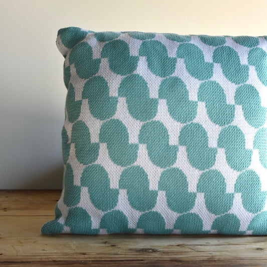 Decorative Pillow in Juki Turquoise by In2Green