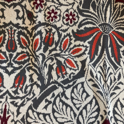 William Morris Dove and Rose Throw Blanket by In2Green