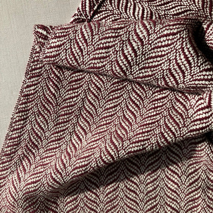 Cotton Tea Towel / Hand Towel in Raspberry by Kristina Nichols