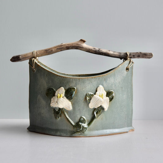 Trillium Basket by Jan Toscano