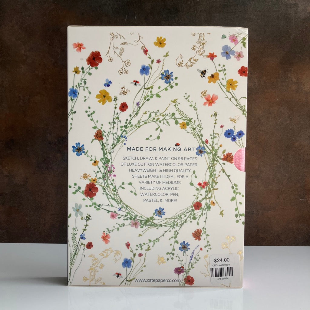 Artist Sketchbook Cotton Watercolor Paper by Cate Paper Co.