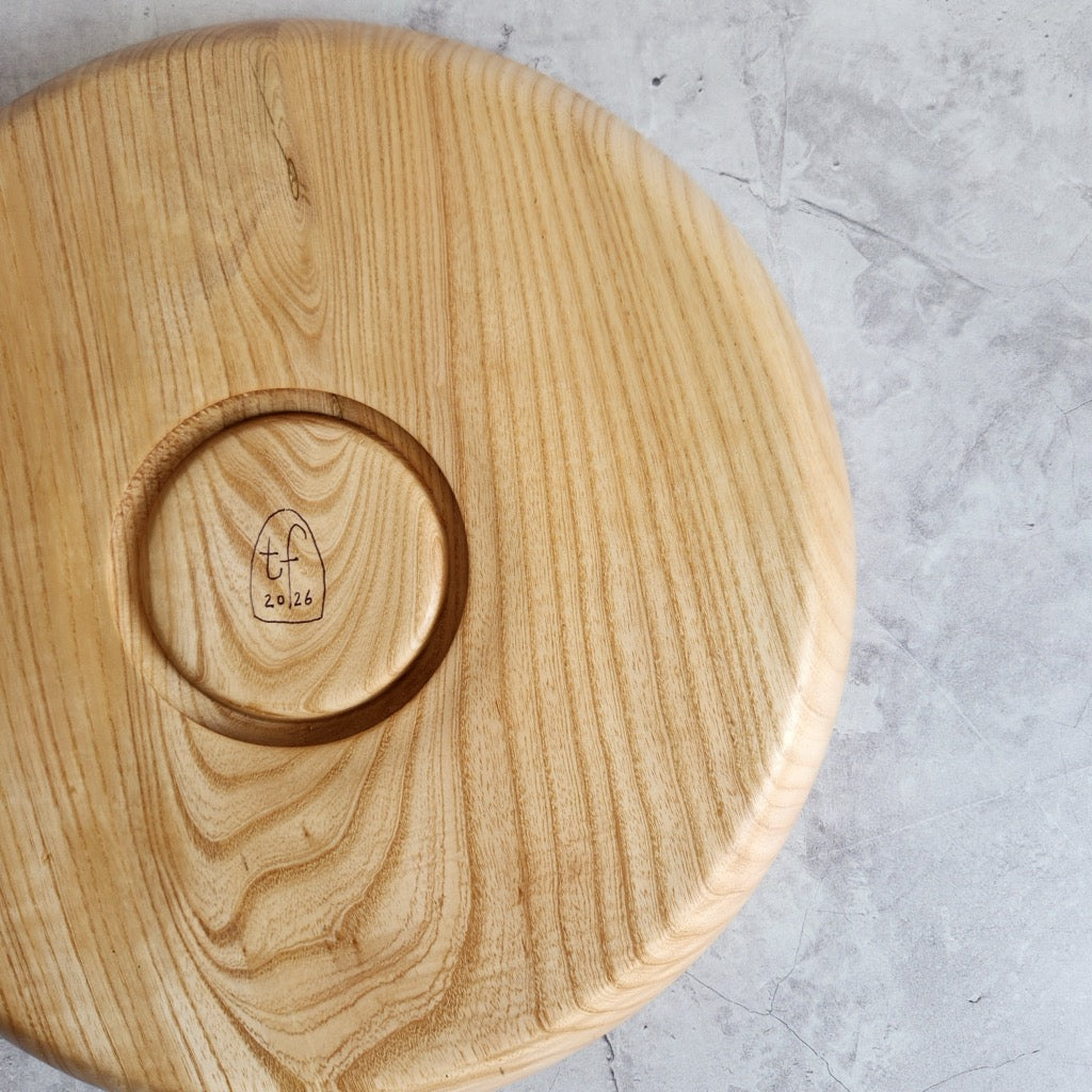 Ash Platter by Thom Forester