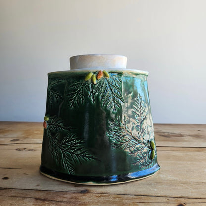 Cedar Vase by Jan Toscano