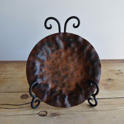 Jan Barboglio Iron Hand Hammered Plate