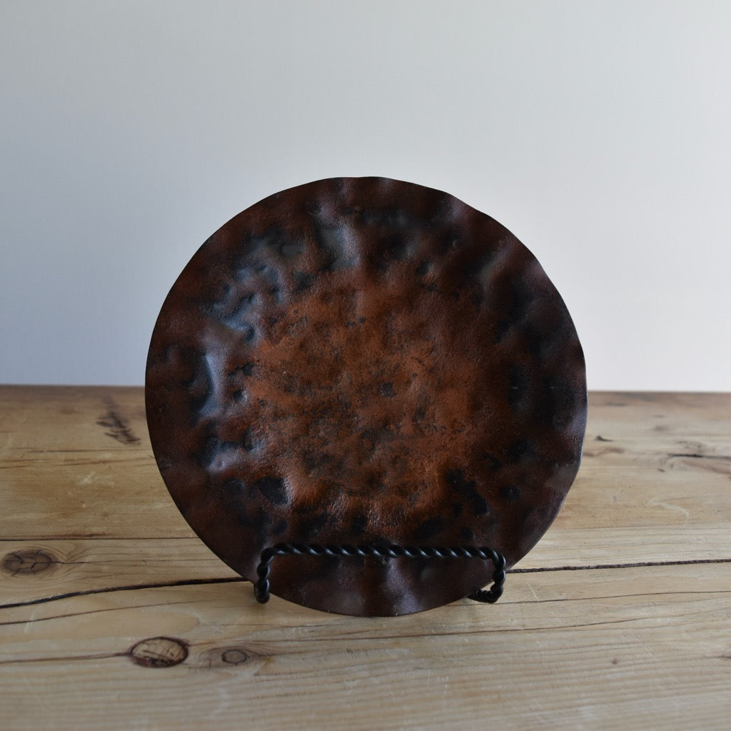 Jan Barboglio Iron Hand Hammered Plate