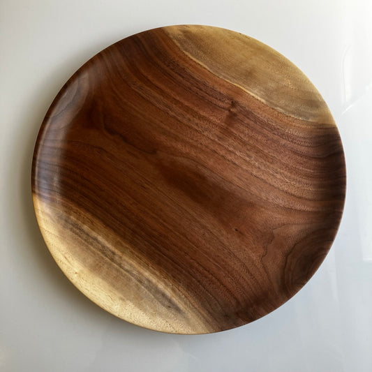 Walnut Platter by Tom Forester