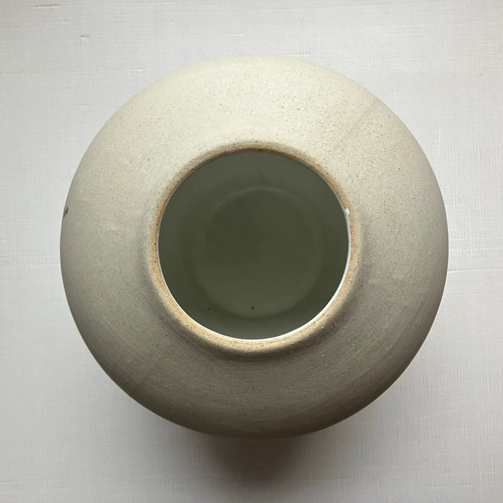 Stoneware Vase in Verdure RAW by Convivial