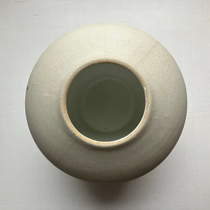 Stoneware Vase in Verdure RAW by Convivial