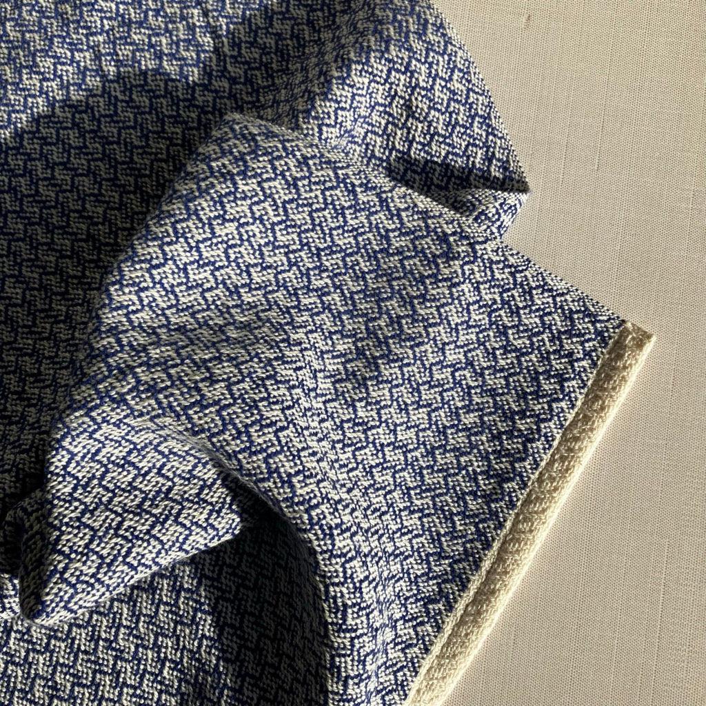 Cotton Tea Towel / Hand Towel Blueberry by Kristina Nichols