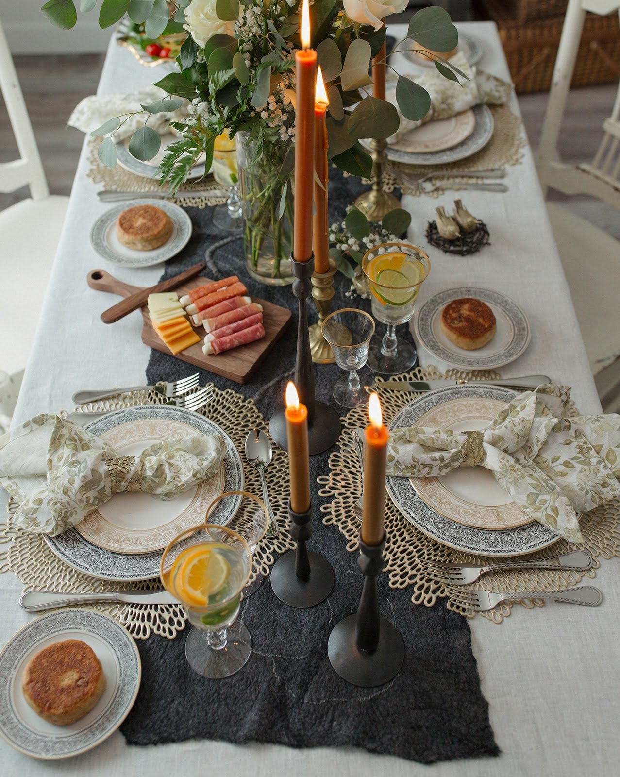 12” Ball Taper Candle Holder by Blackthorn Forge