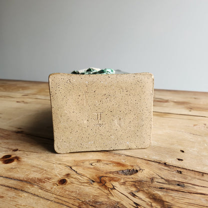 Square Vase in Trillium by Jan Toscano