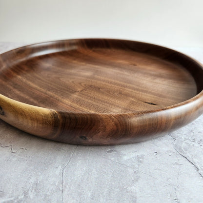 Walnut Platter by Thom Forester