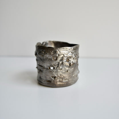 Birch Bark Tea Light Holder by Michael Michaud