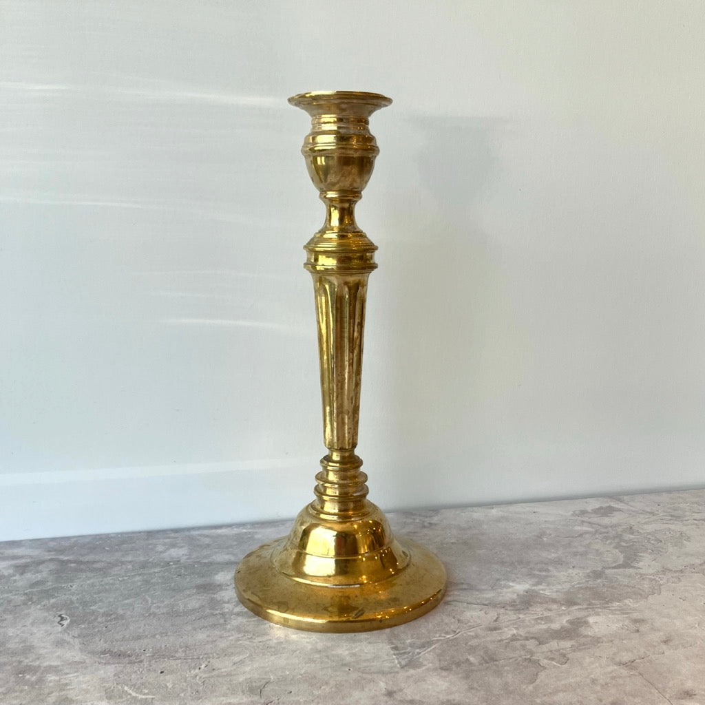 Tall Brass Candle Stick