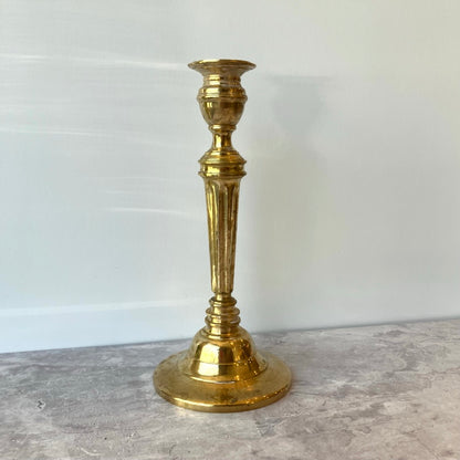 Tall Brass Candle Stick
