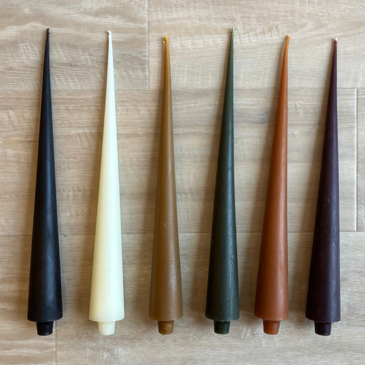 14" Cone Taper Candles by Greentree Home Candle