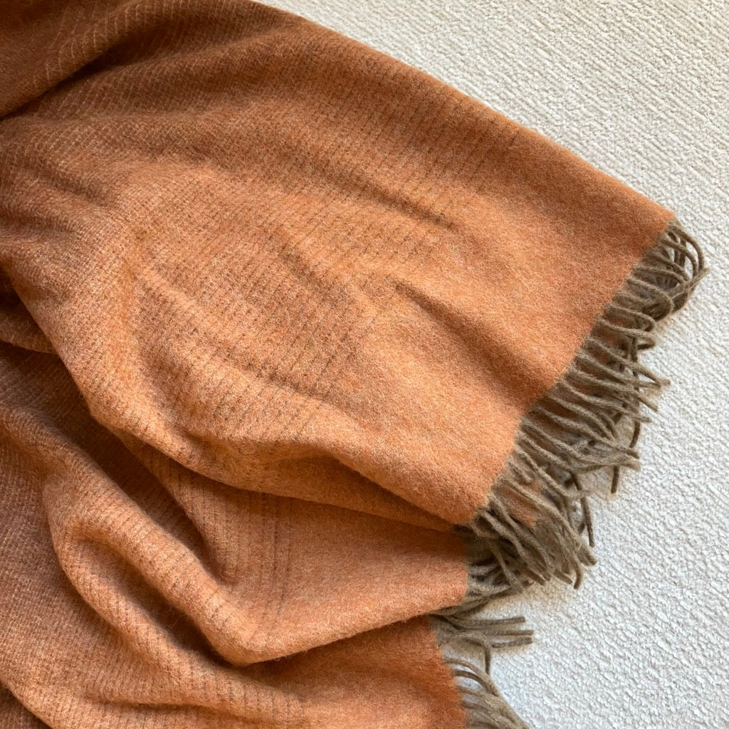 Whisper Ombre Merino Throw by Prince of Scots