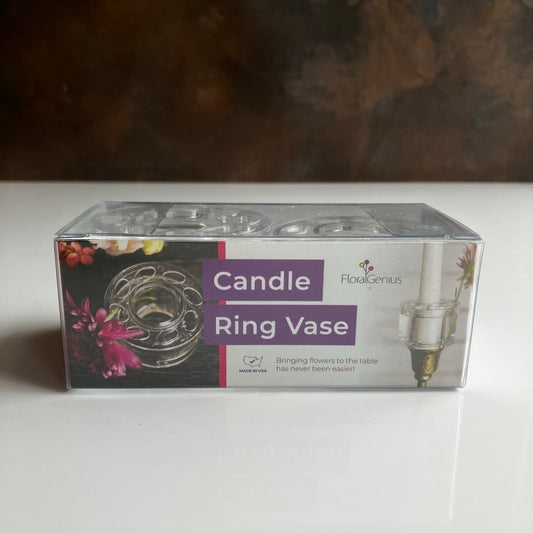 Candle Ring Vase by FloralGenius