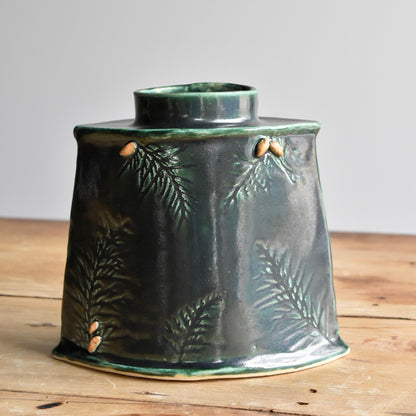 Cedar Vase by Jan Toscano