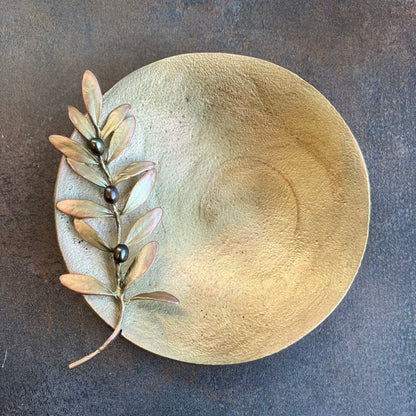 Olive Dish By Michael Michaud