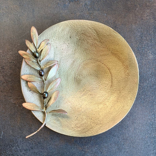 Olive Dish By Michael Michaud