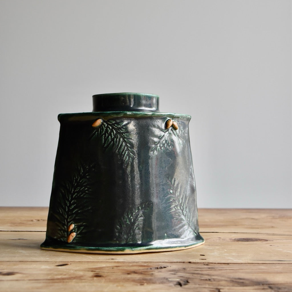 Cedar Vase by Jan Toscano