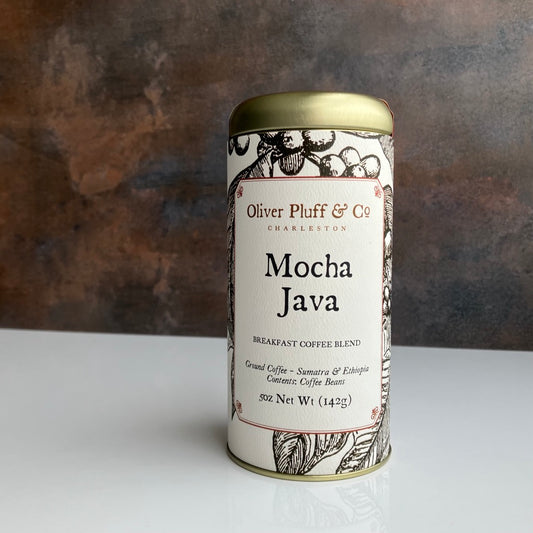 Mocha Java Breakfast Coffee Blend by Oliver Pluff & Co