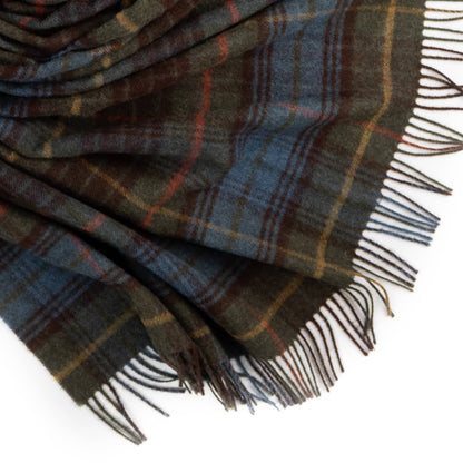 Highland Tweeds Lambswool Throw (Antique Hunting Stewart) by Prince of Scots