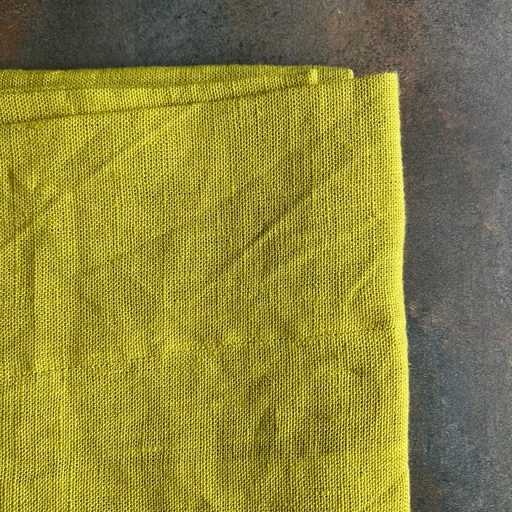 Pear 6 Foot Table Runner in European Linen by Rough Linen