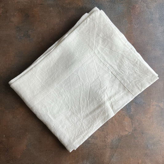 Off White 8 Foot Table Runner in European Linen by Rough Linen