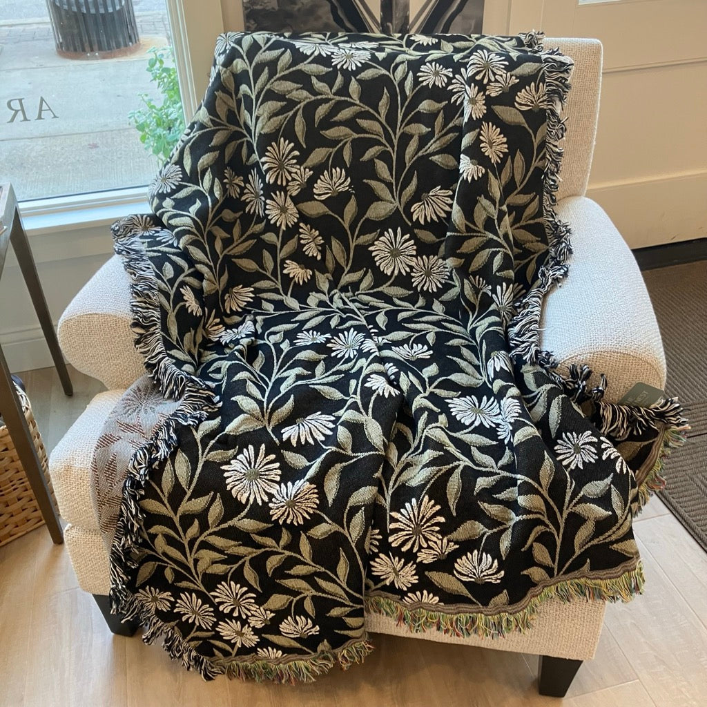 May Throw Blanket in Bramble By Kindly Woven