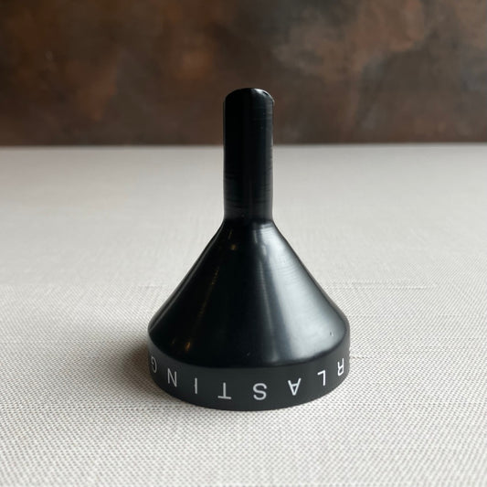 Black Steel Funnel by Everlasting Candle