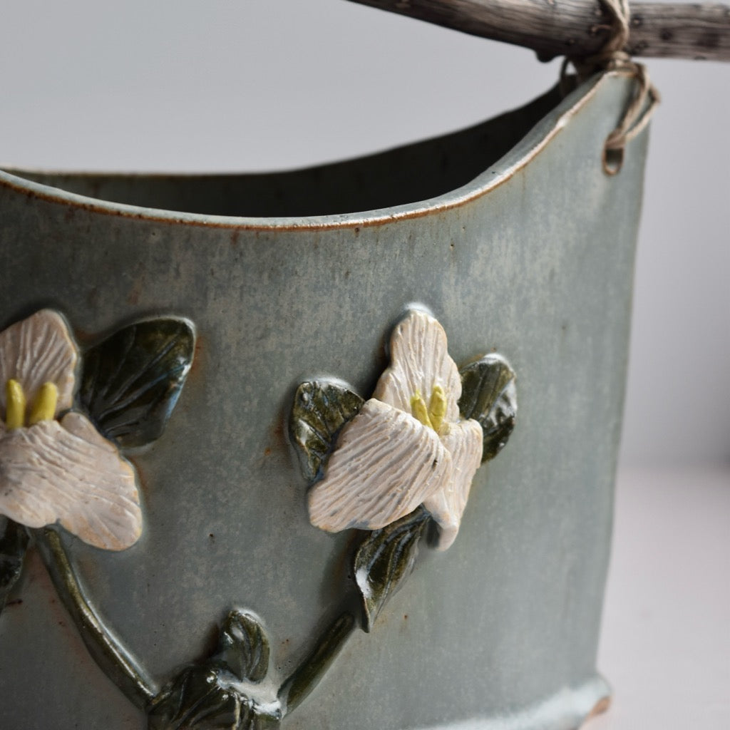 Trillium Basket by Jan Toscano