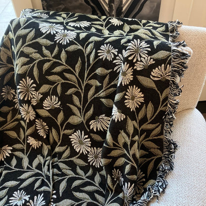 May Throw Blanket in Bramble By Kindly Woven