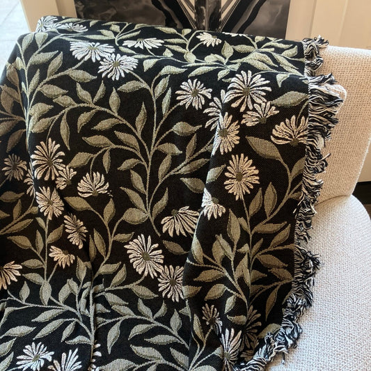 May Throw Blanket in Bramble By Kindly Woven