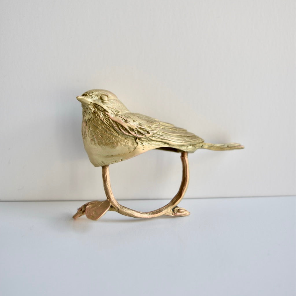 Warbler Napkin Rings Set of 4 by Michael Michaud