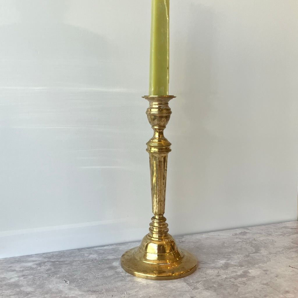 Tall Brass Candle Stick