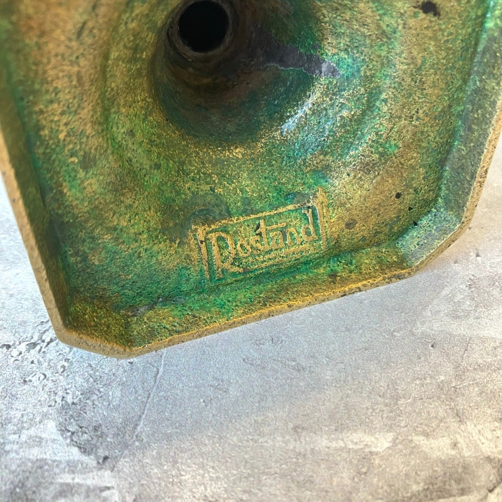 Rostand Brass Candle Stick