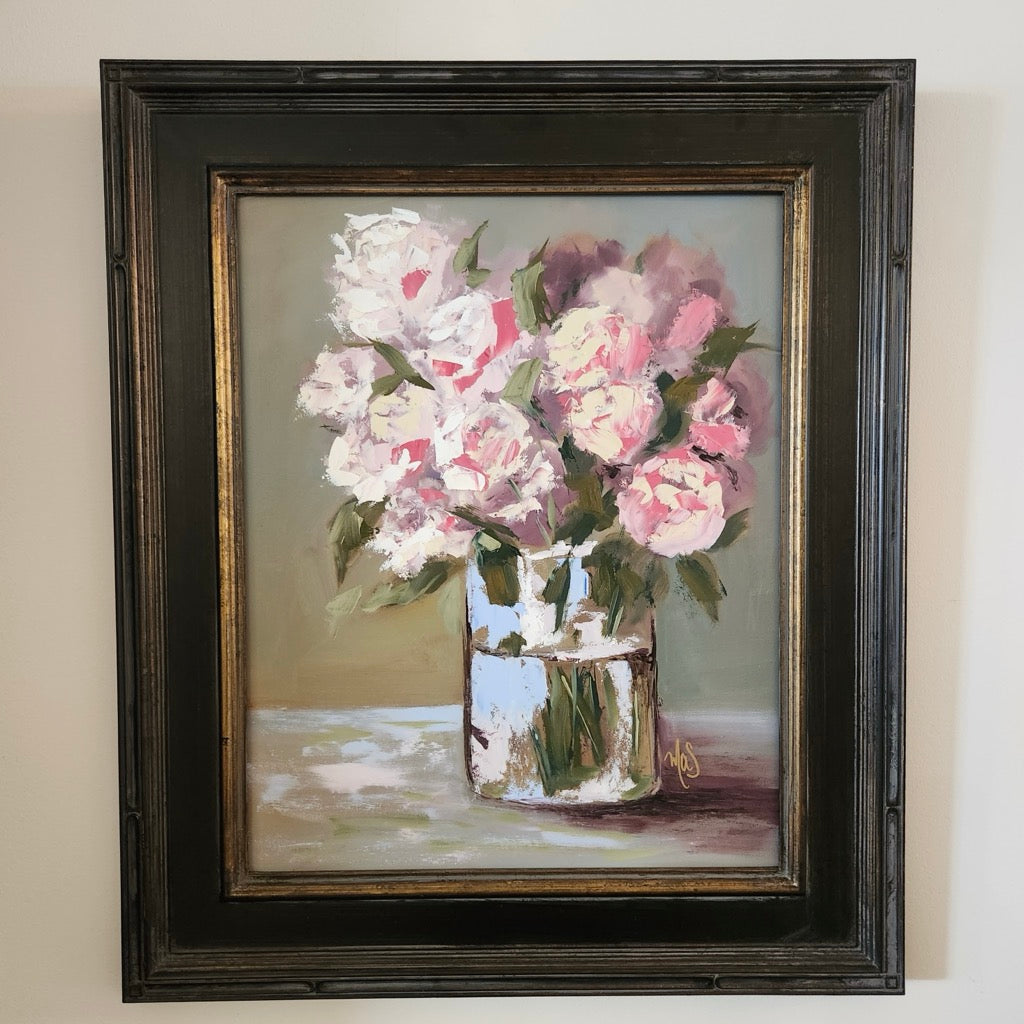 The Unexpected Peonies by Melissa Anne Smith