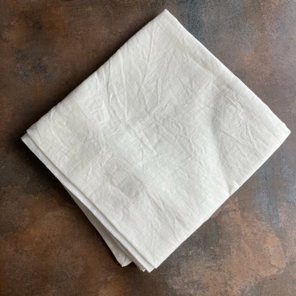 Off White 6 Foot Table Runner in European Linen by Rough Linen