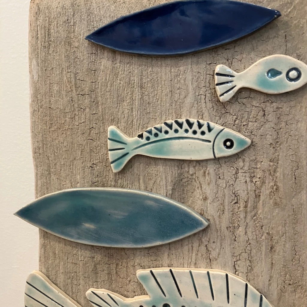 Large Fish Driftwood Wall Art by Sky Mage
